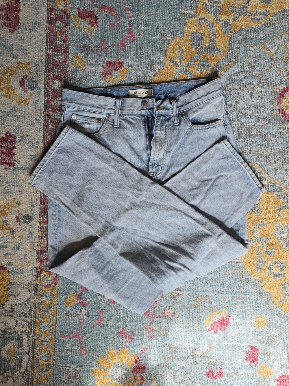 Madewell The Perfect Vintage Jean Light Wash High-Rise Denim
